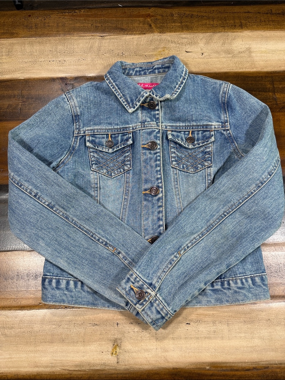 Old Navy 1994 Girls Light Blue Denim Jacket